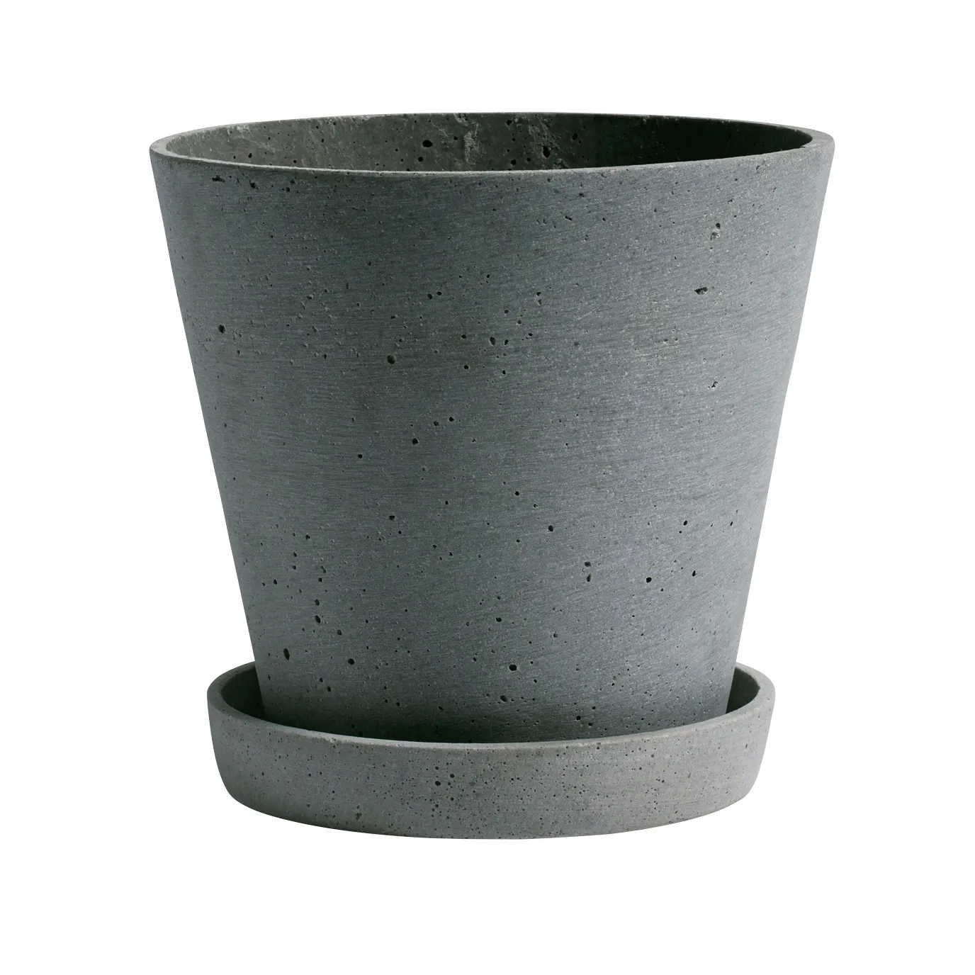 Pot HAY Flowerpot with saucer XXXL Ø34 cm, Vert HAY