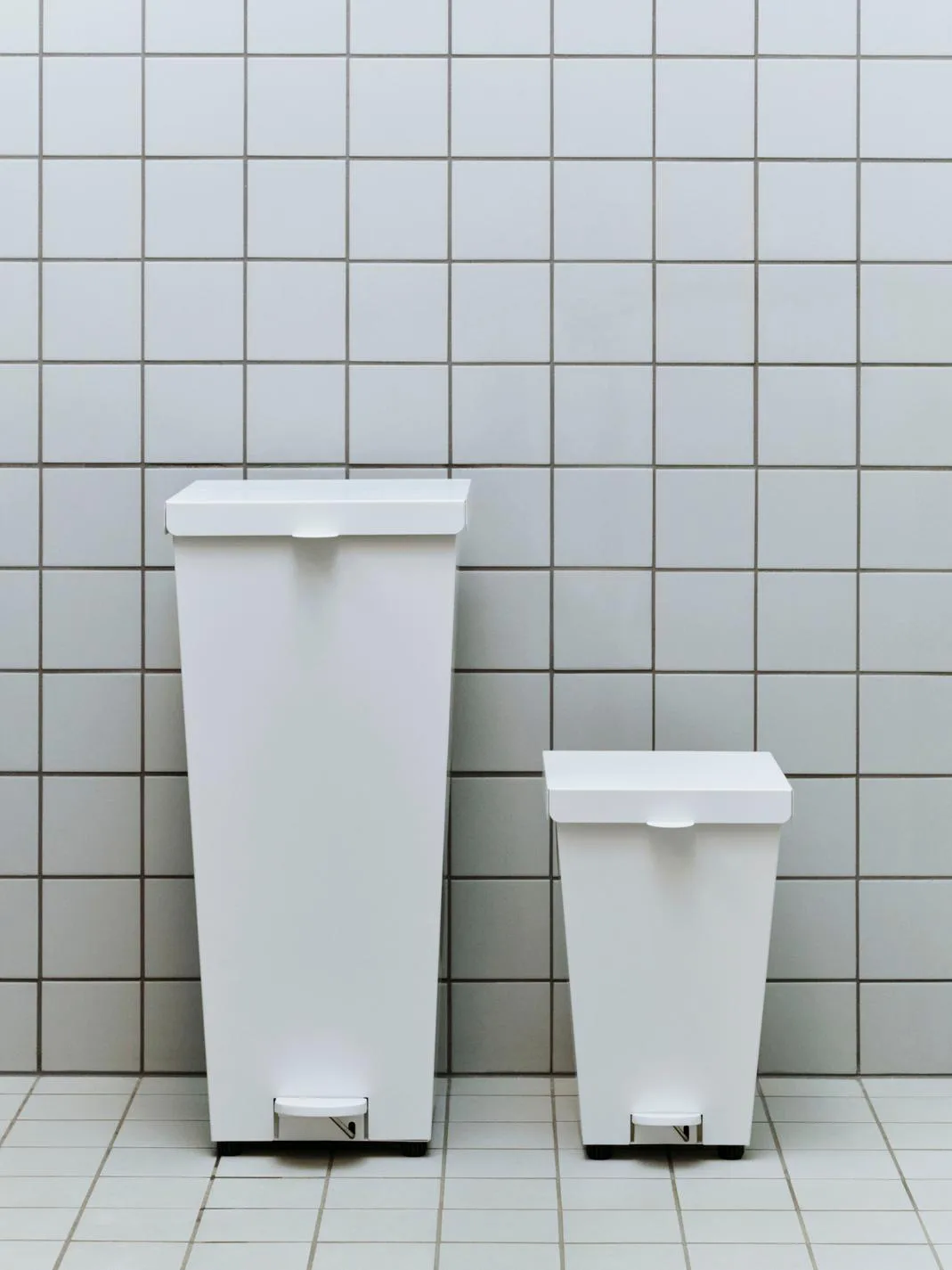 Poubelle à pédale Loop 8L, White HAY