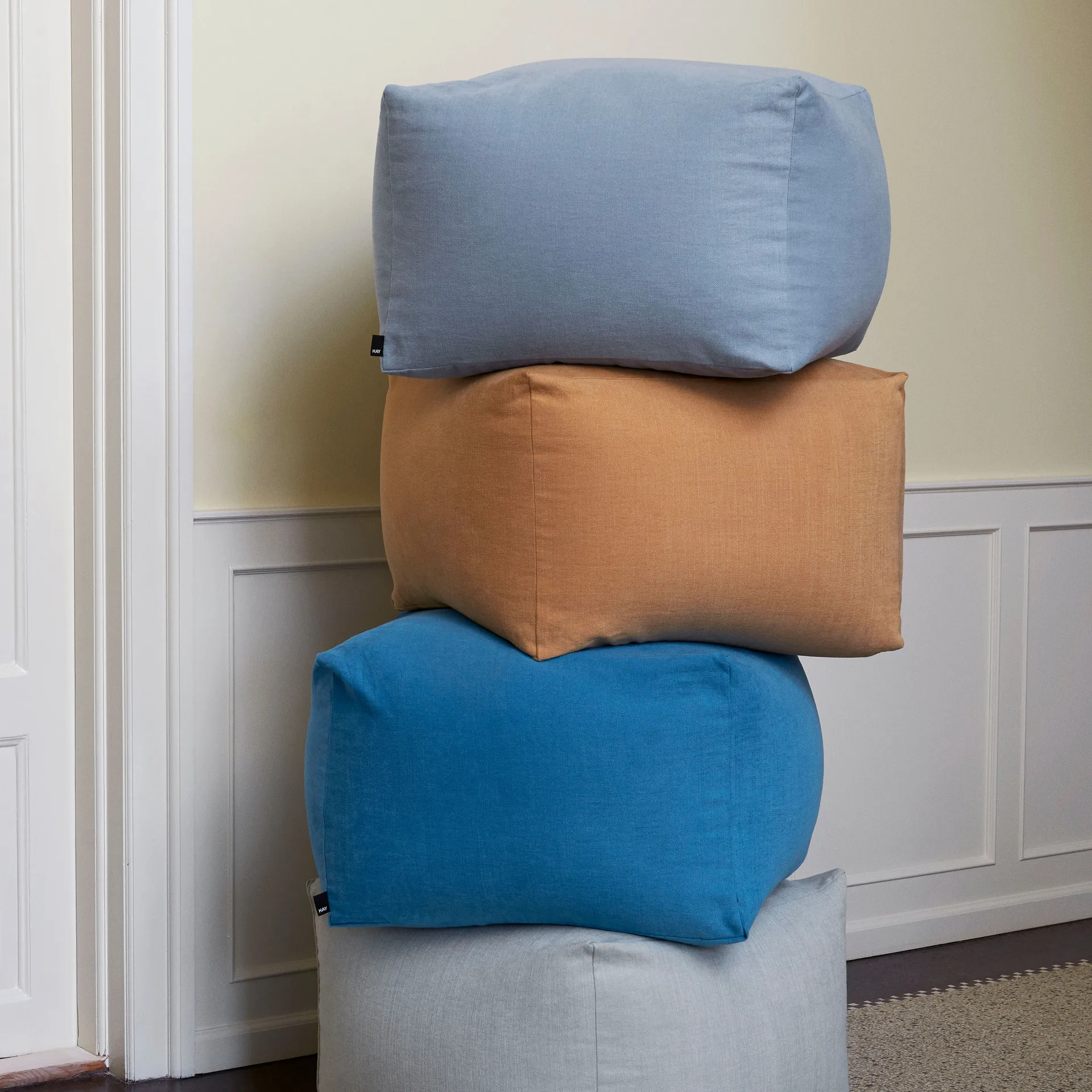 Pouf Hay 59x59 cm, Mustard HAY