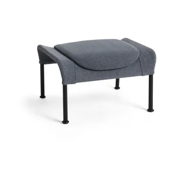 Pouf O2 Ottoman - Soft grey acier noirci - HAY