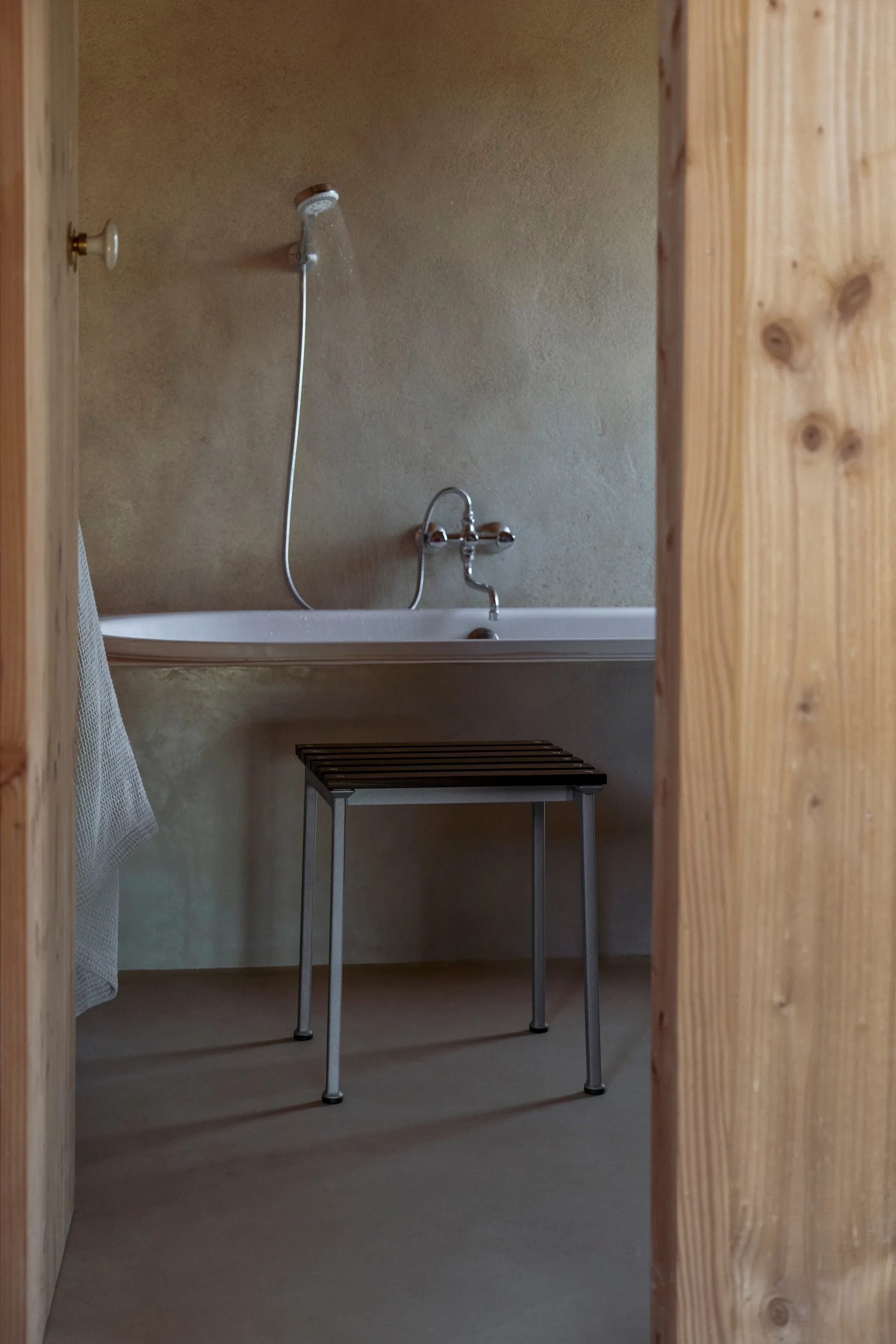 Pouf Traverse, Oiled ash HAY