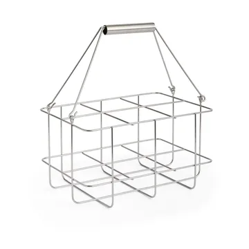 Rangement de flacons Outdoor Market - Acier inoxydable, 6 bouteilles - HAY