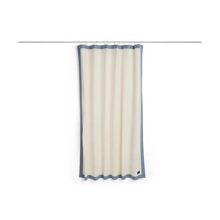 Rideau de douche Outline - Cream and blue - HAY