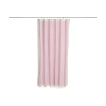 Rideau de douche Outline - Pink and cream - HAY