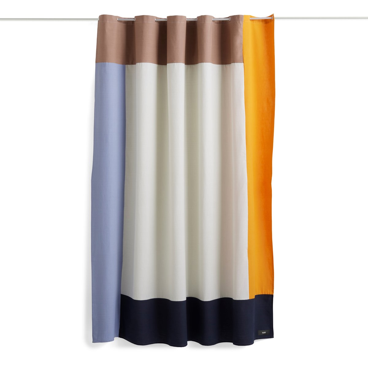 HAY Rideau de douche Pivot 180x200 cm Cream | Design Scandinave | Rideaux de douche | Beige