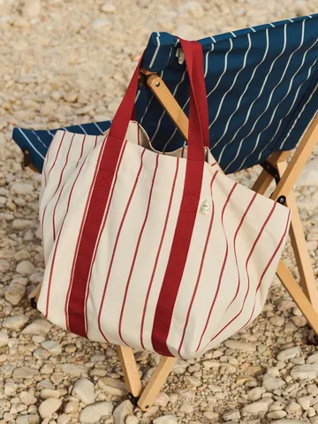 Sac de pique-nique Outdoor Market - Beige-rouge, moyen - HAY