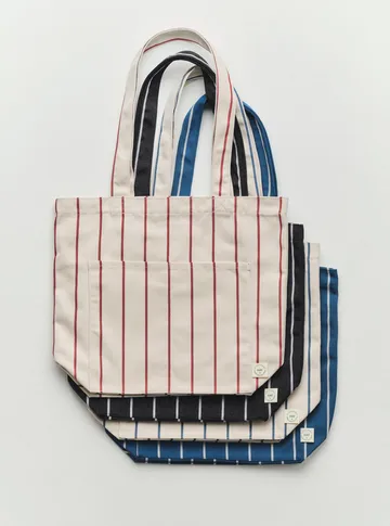 Sac en tissu Outdoor Market - Beige-bleu, moyen - HAY