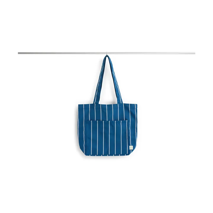Sac en tissu Outdoor Market - Blue-beige, moyen - HAY
