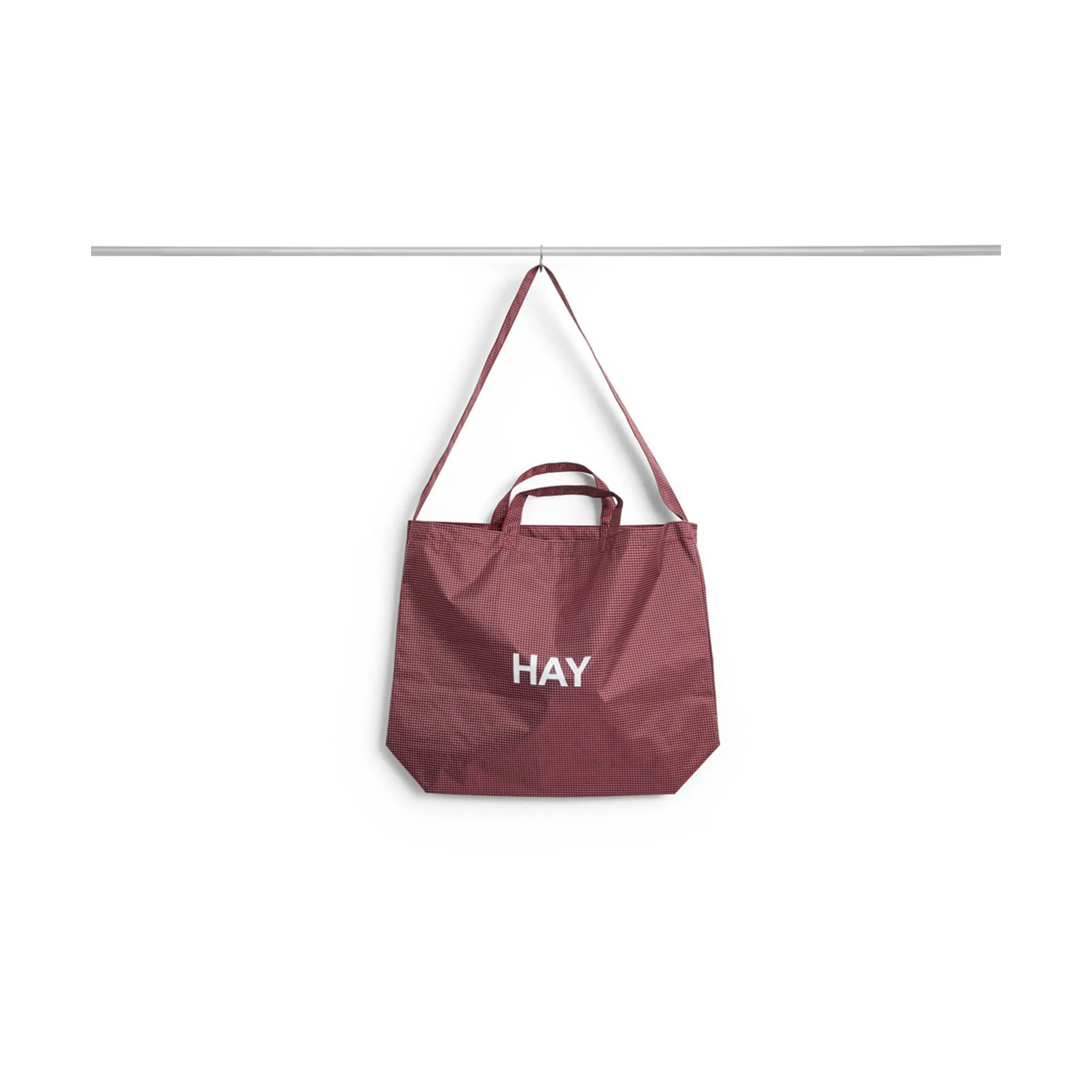 Sac Grid Crossover Bag medium, Burgundy, medium HAY