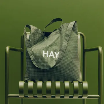 Sac Grid Crossover Bag medium - Dark green, medium - HAY