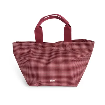 Sac Grid Everyday Bag - Burgundy, mini - HAY