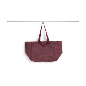Sac Grid Weekend Bag - Burgundy, medium - HAY