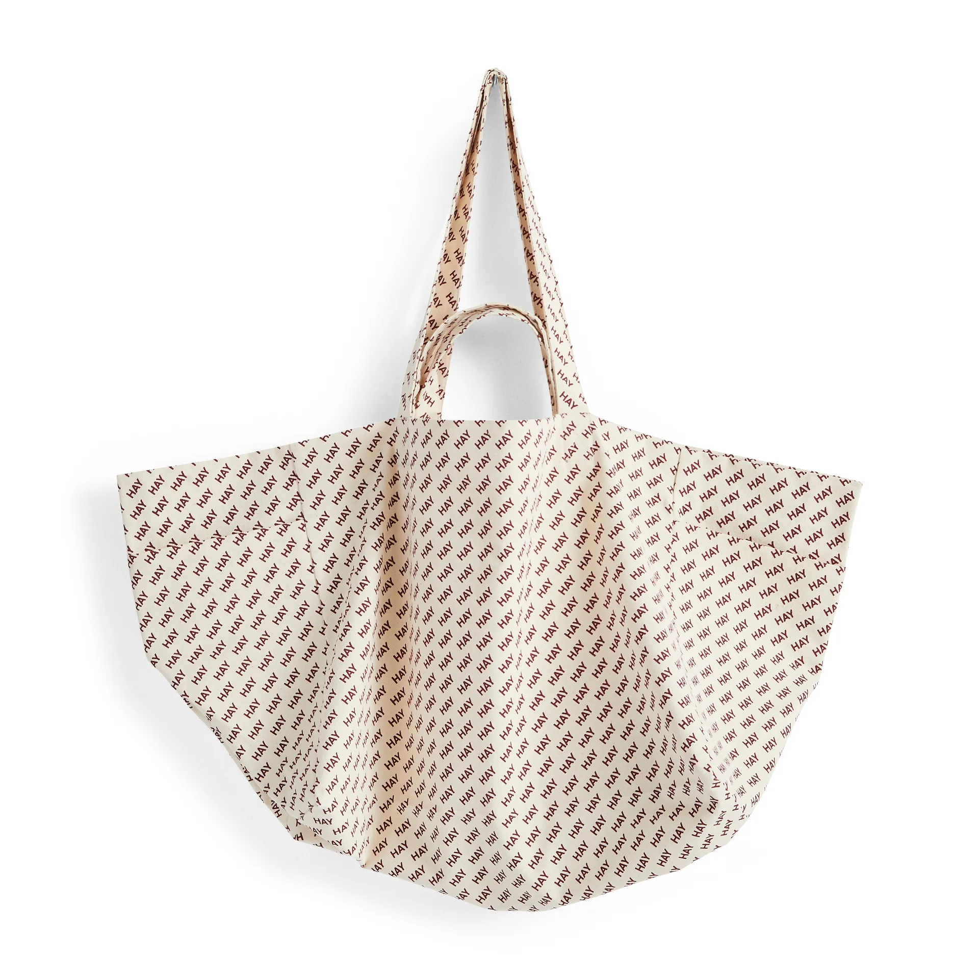 Sac HAY Logo Weekend bag, Burgundy HAY