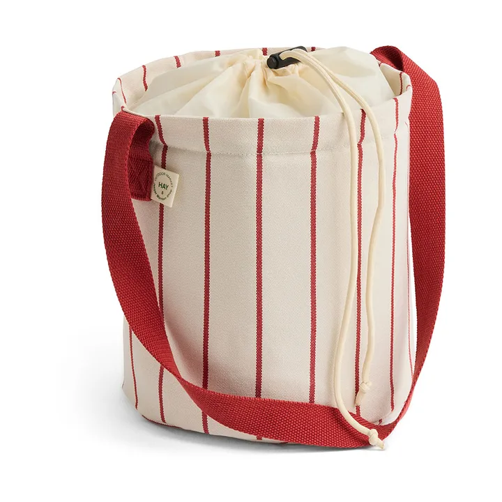 Sac pour bouteille Outdoor Market - Beige-rouge, moyen - HAY