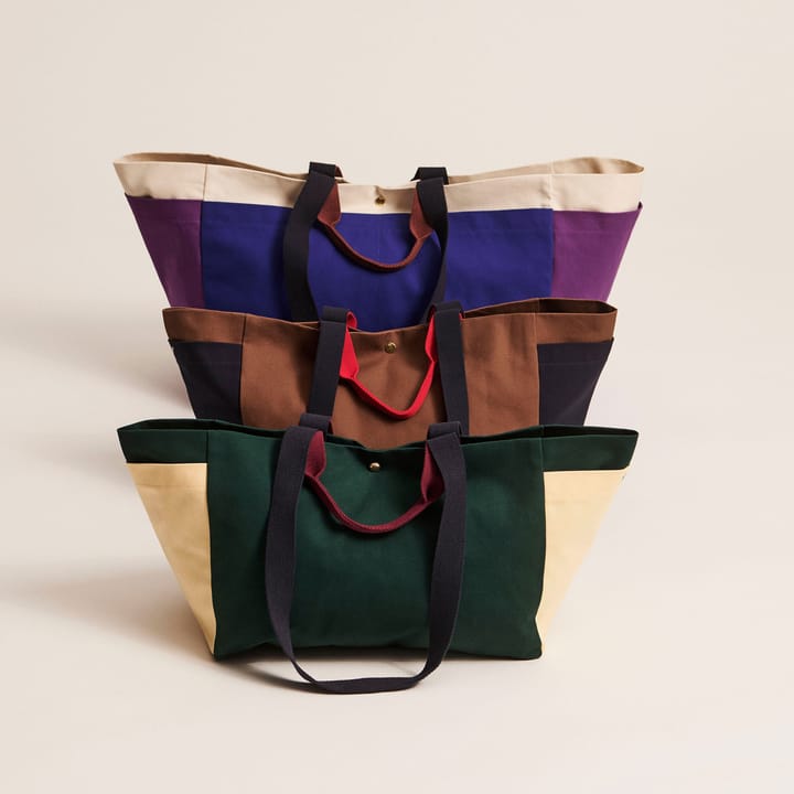 Sac Weekend Bag Organic S, Brown multi HAY