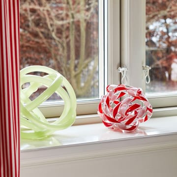 Sculpture en verre Knot No 2 L - Light green - HAY