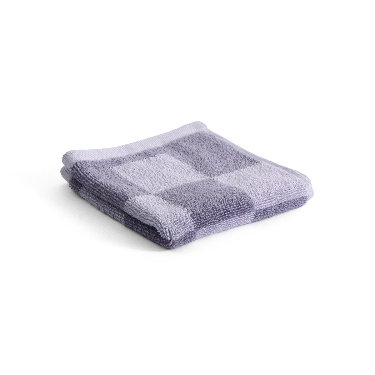 HAY Serviette Check 30x30 cm Lavender | Design Scandinave | Serviettes de toilette | Violet