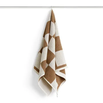 Serviette Check 50x100 cm - Cappuccino - HAY