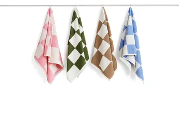 Serviette Check 50x100 cm - Cappuccino - HAY