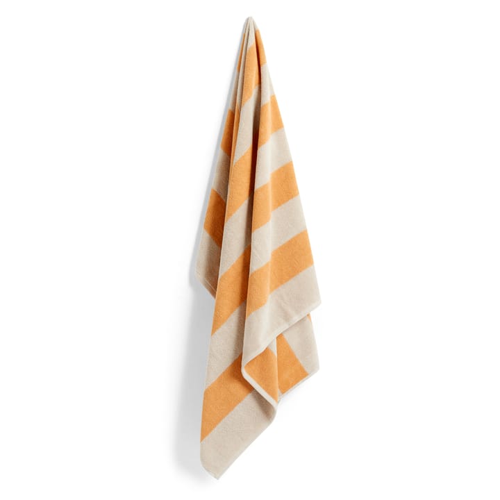 Serviette de bain Frotté Stripe 100x150 cm - Warm yellow - HAY