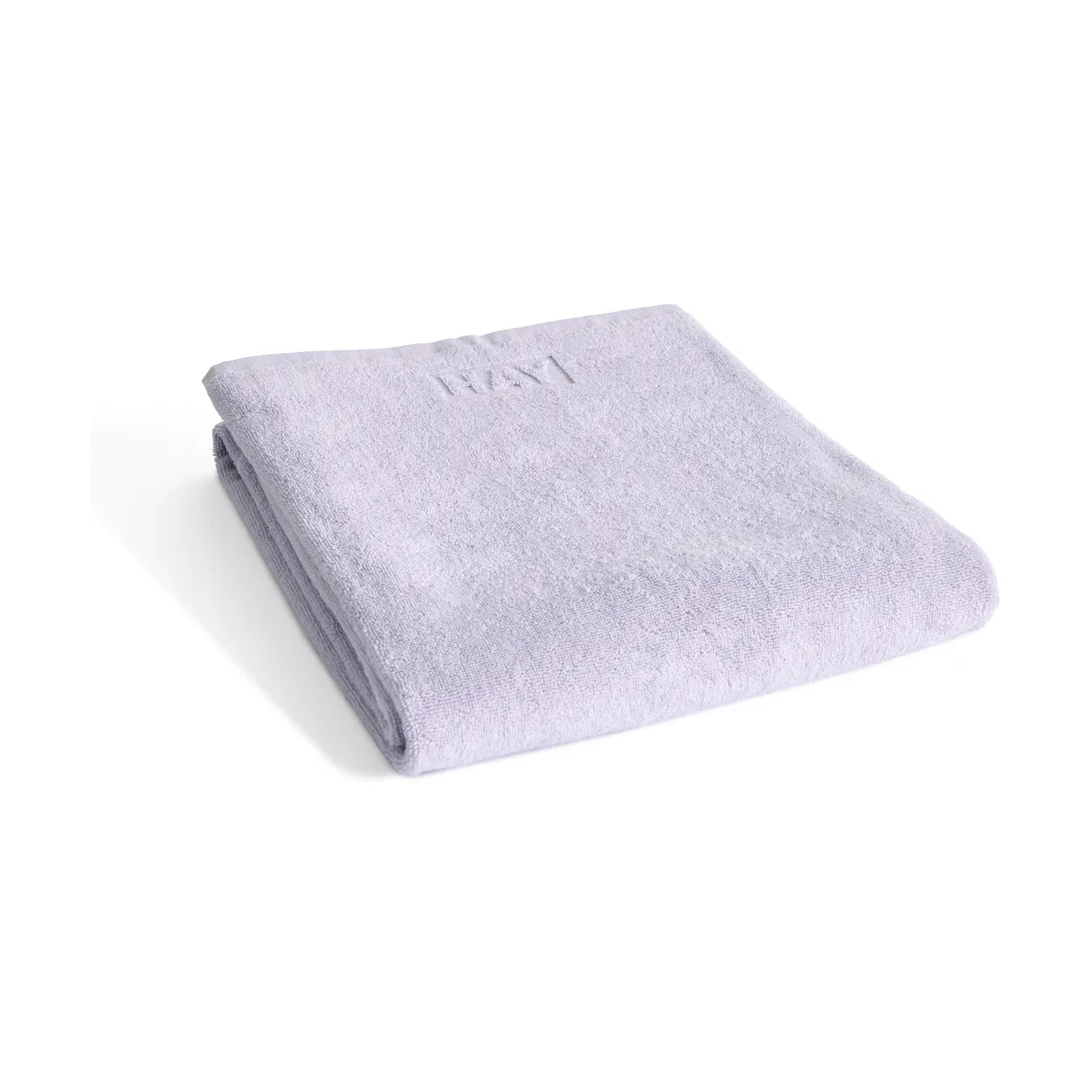 HAY Serviette de bain Mono 100x150 cm Lavender | Design Scandinave | Serviettes de bain | Violet