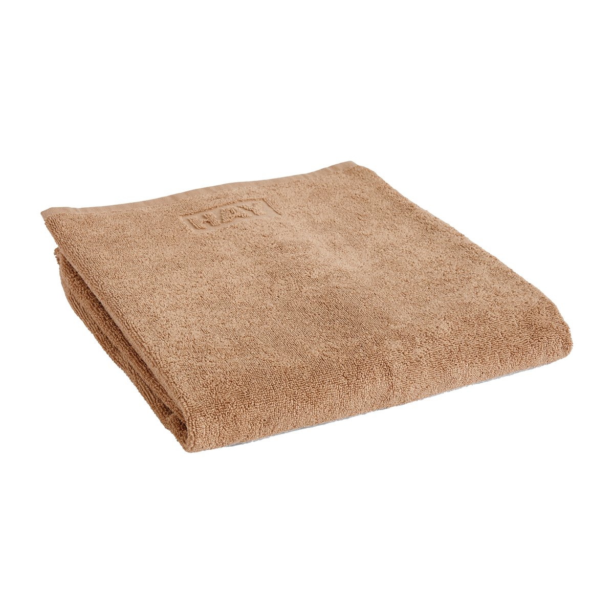 HAY Serviette de bain Mono 70x140 cm Cappuccino | Design Scandinave | Serviettes de bain | Marron