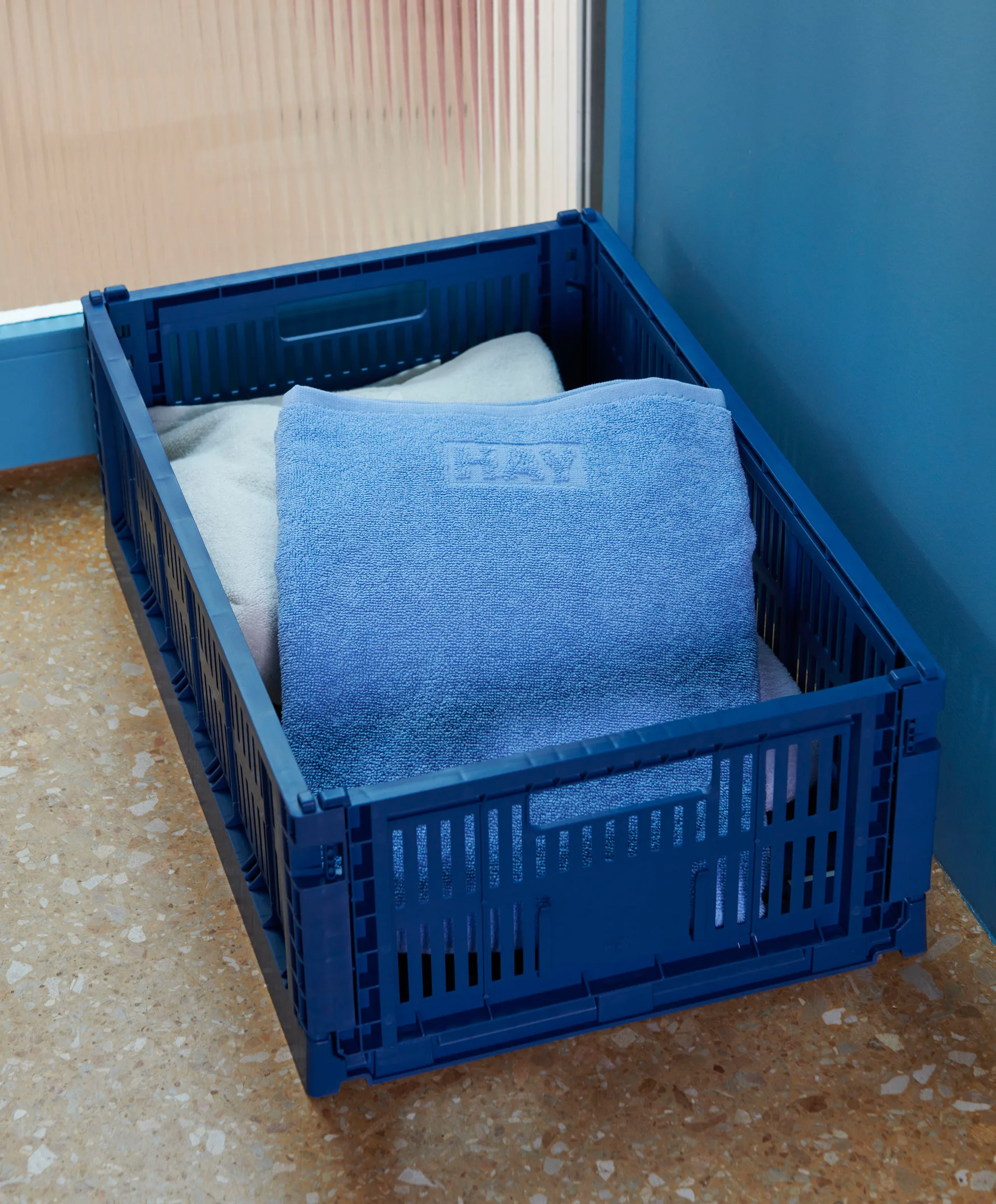 Serviette de bain Mono 70x140 cm, Sky blue HAY