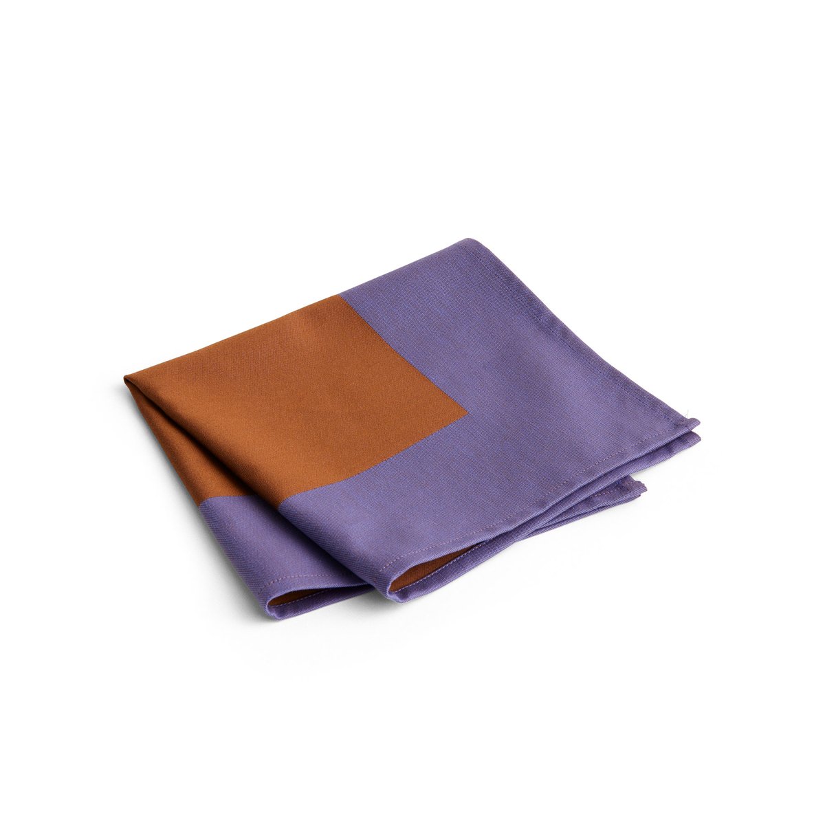 HAY Serviette en tissu Ram 40x40 cm Purple | Design Scandinave | Serviettes en lin & en coton | Violet