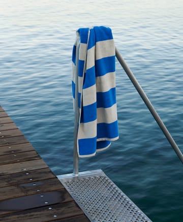 Serviette Frotté Stripe 50x100 cm - Blue - HAY