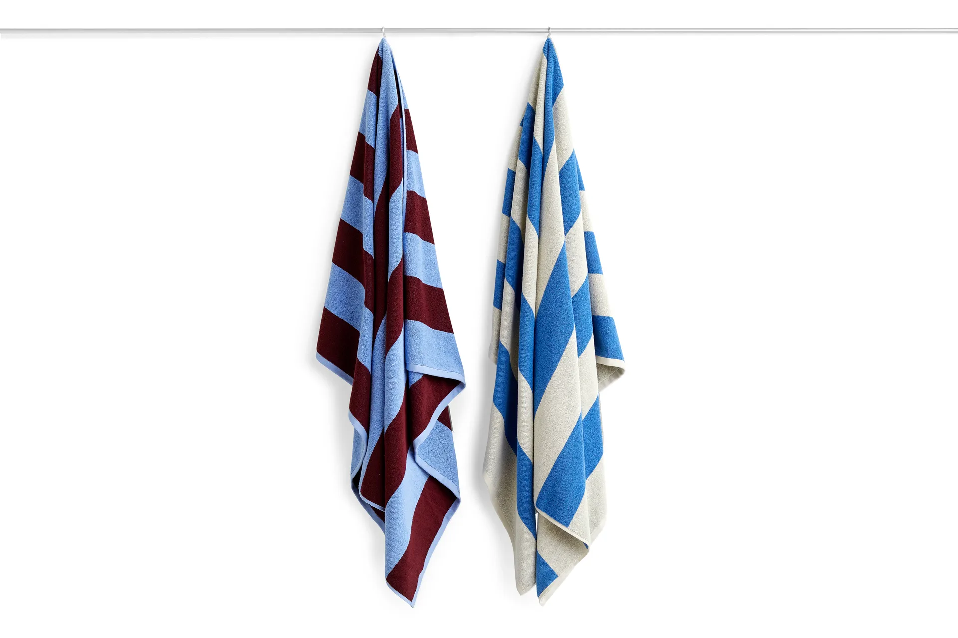 Serviette Frotté Stripe 50x100 cm, Blue HAY