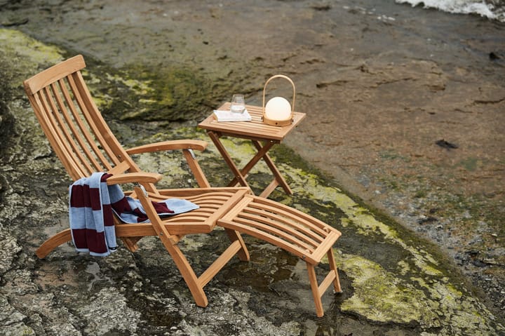Serviette Frotté Stripe 50x100 cm, Bordeaux-Sky blue HAY