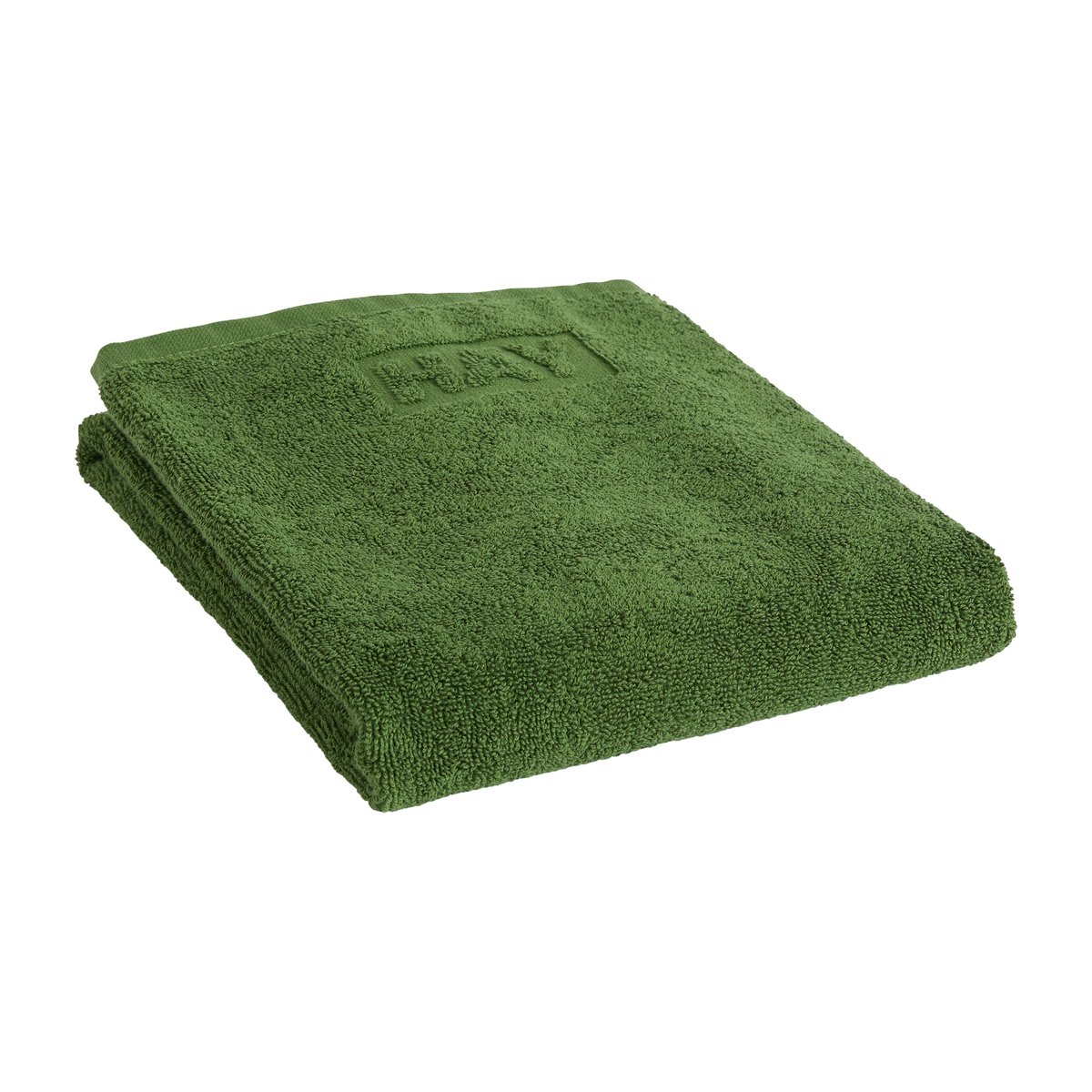HAY Serviette Mono 50x90 cm Matcha | Design Scandinave | Serviettes de toilette | Marron