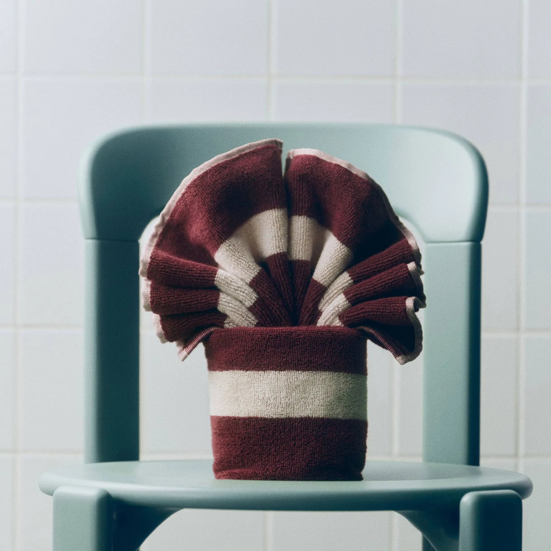 Serviette Stripe, Burgundy, 40x60 cm HAY