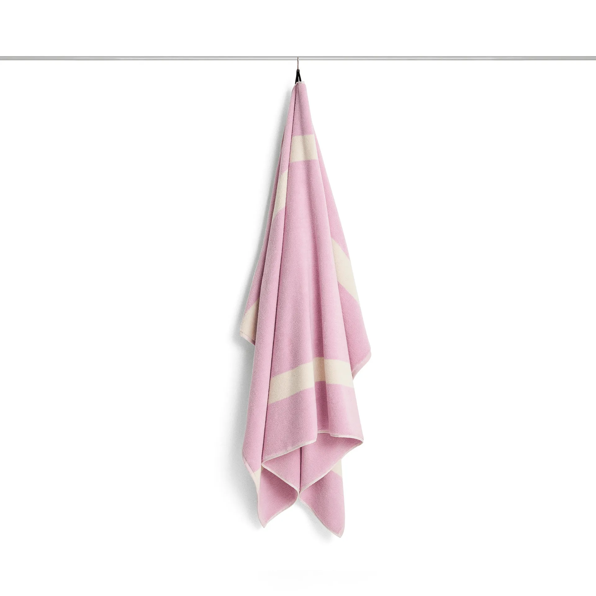 Serviette Stripe, Cool pink, 100x150 cm HAY