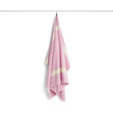 Serviette Stripe - Cool pink, 100x150 cm - HAY