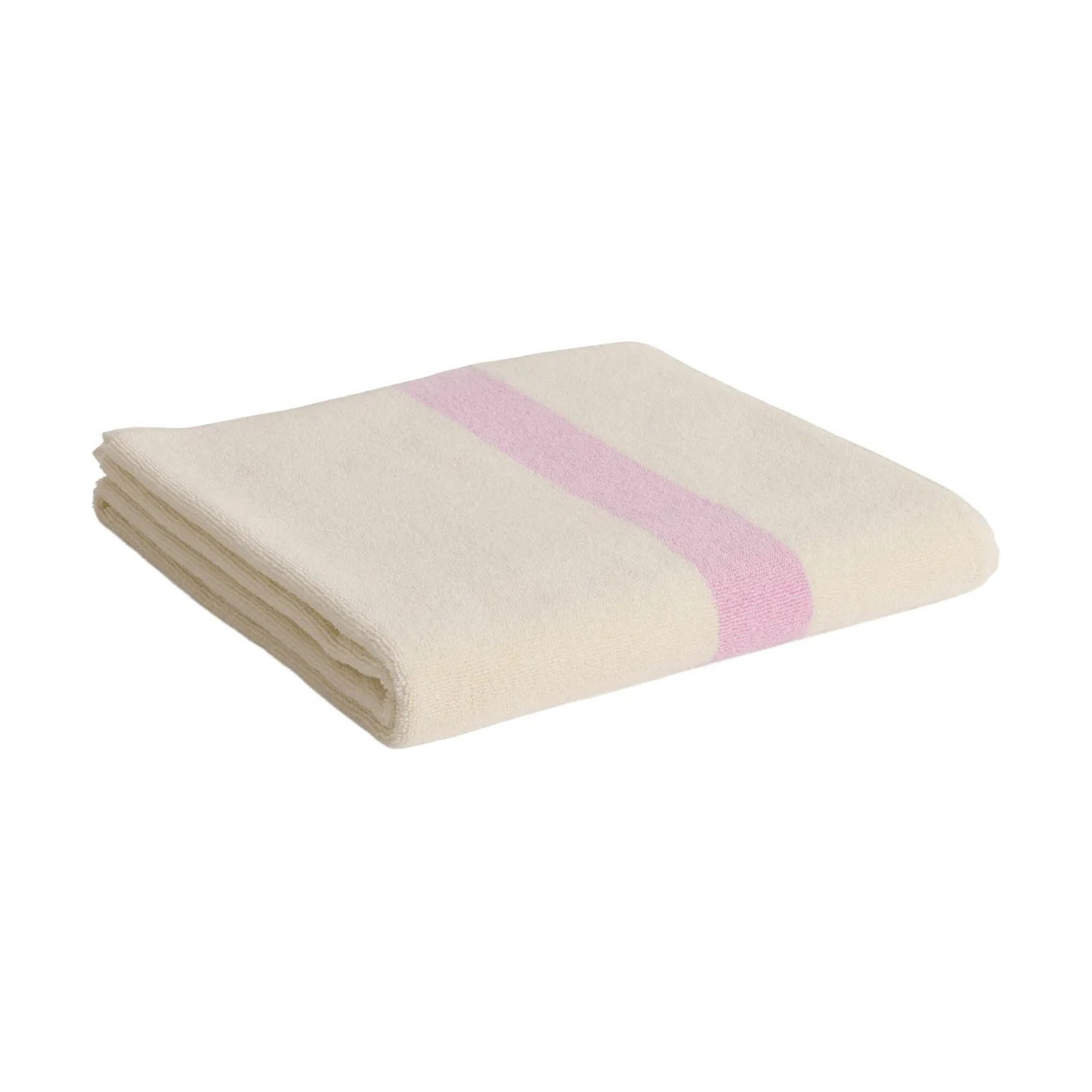 Serviette Stripe, Cool pink, 70x140 cm HAY