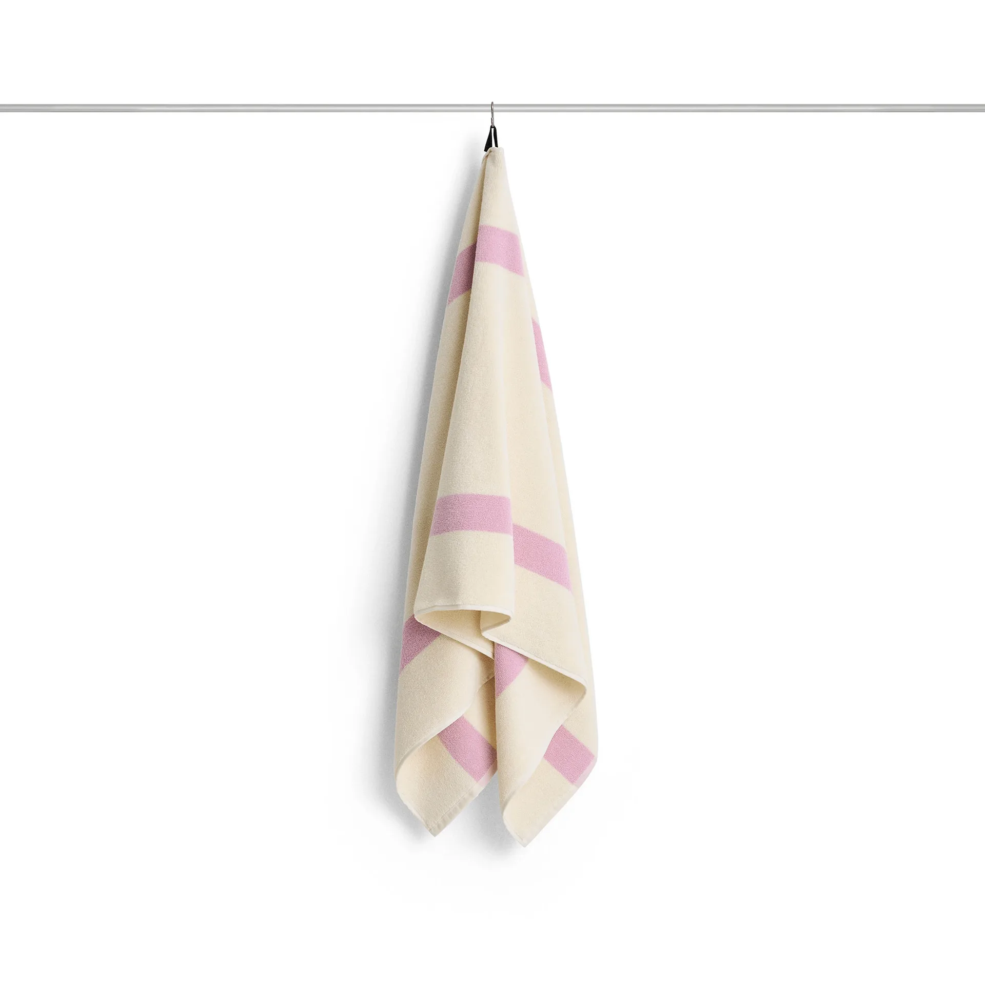 Serviette Stripe, Cool pink, 70x140 cm HAY
