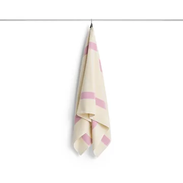 Serviette Stripe - Cool pink, 70x140 cm - HAY