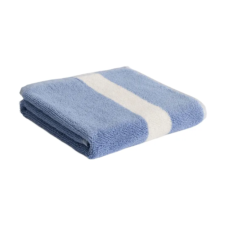 Serviette Stripe - Dusty blue, 40x60 cm - HAY