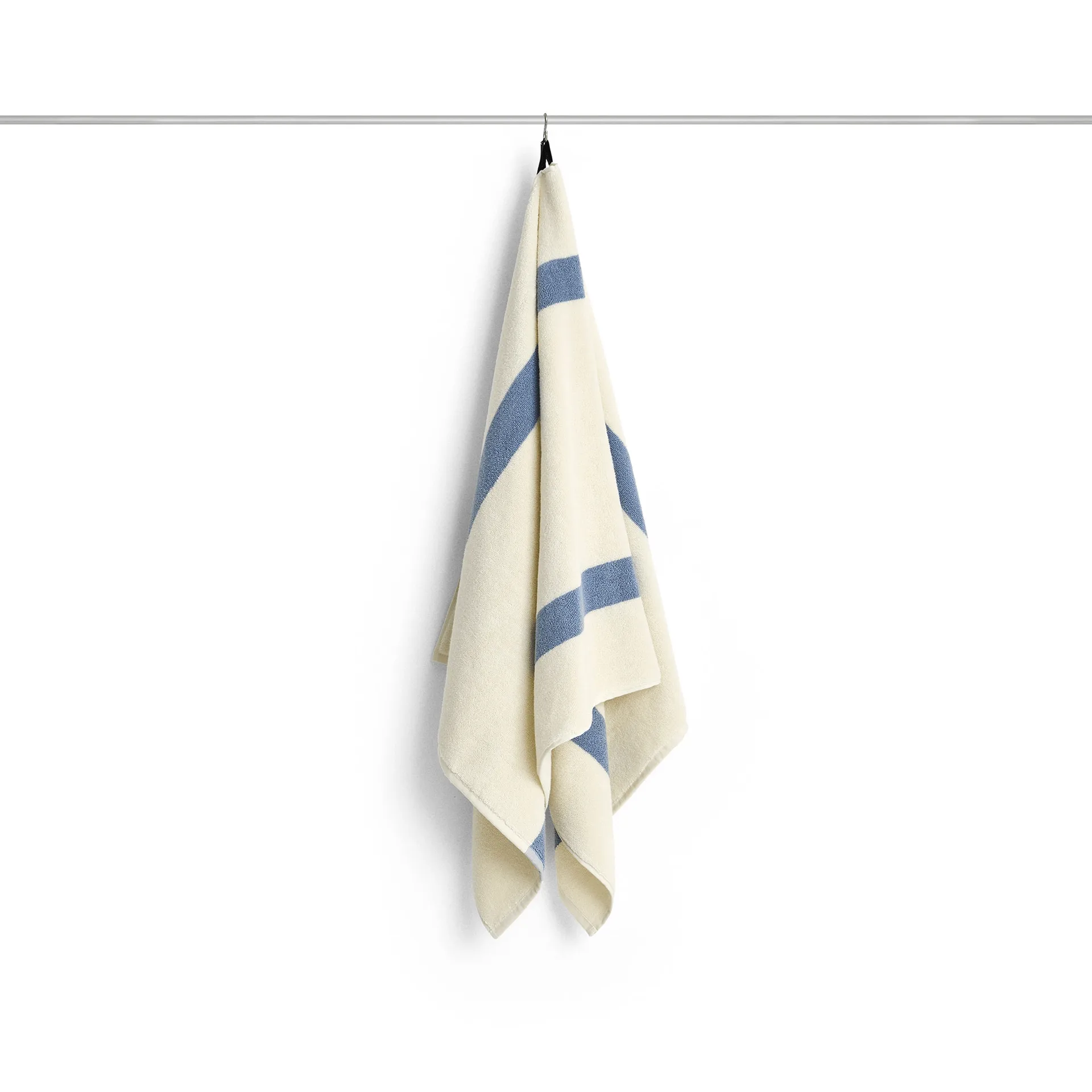 Serviette Stripe, Dusty blue, 70x140 cm HAY