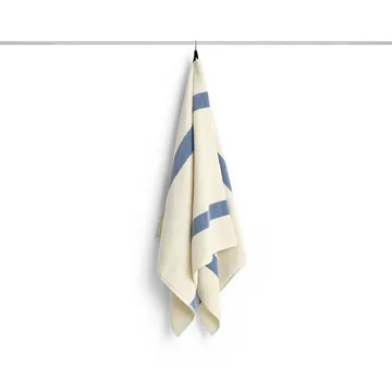 Serviette Stripe - Dusty blue, 70x140 cm - HAY