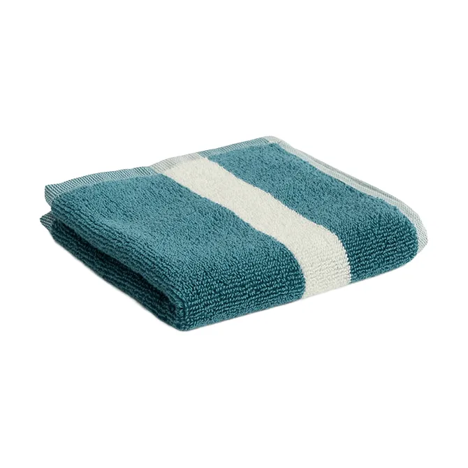 Serviette Stripe - Petrol blue, 30x29 - HAY