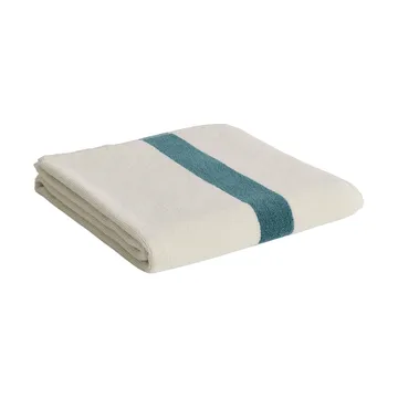 Serviette Stripe - Petrol blue, 70x140 cm - HAY
