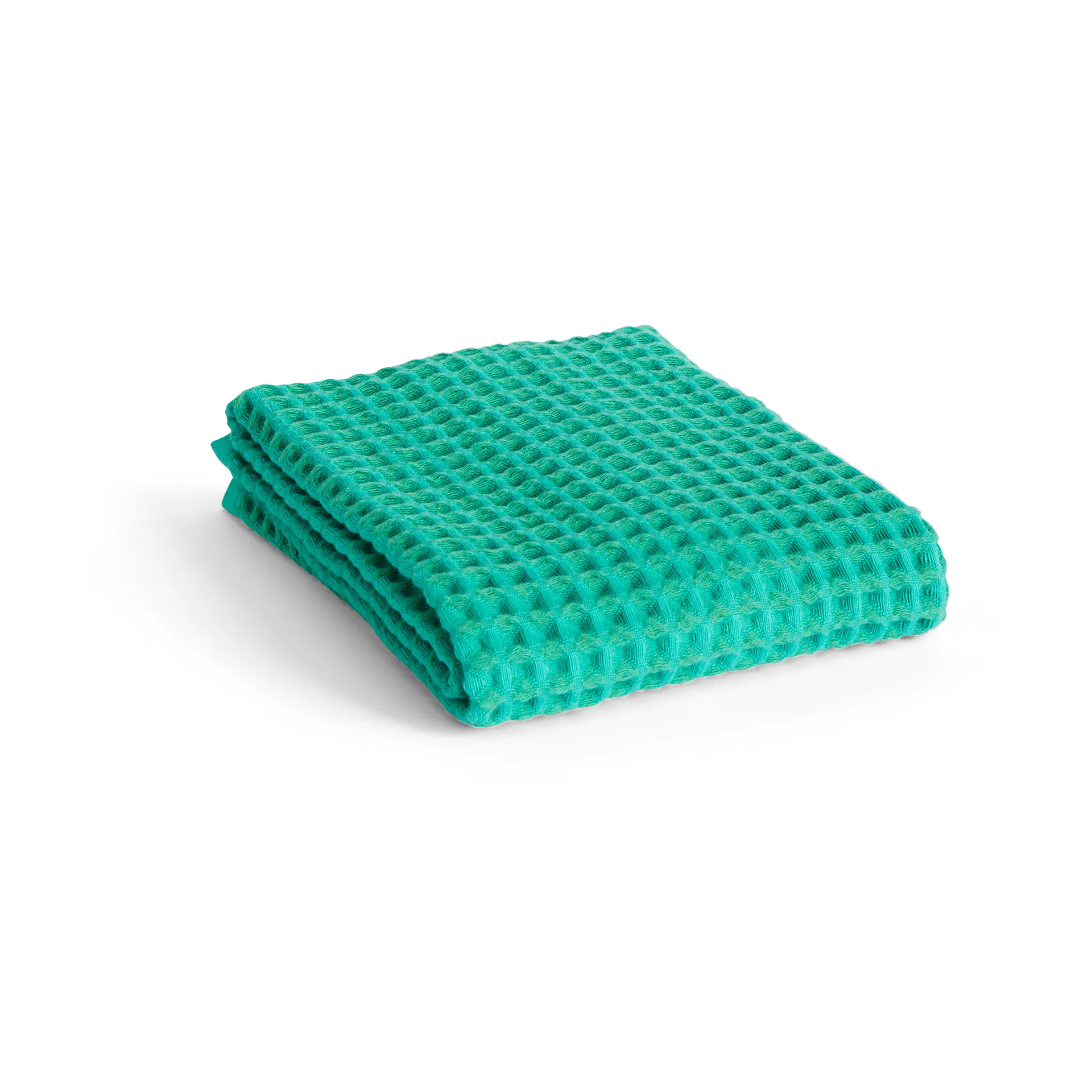 Serviette Waffle 50x100 cm, Emerald green HAY