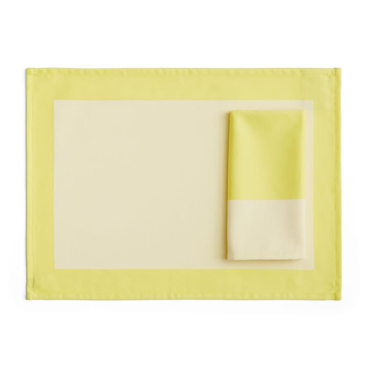 Set de table Ram 31x43 cm - Yellow - HAY