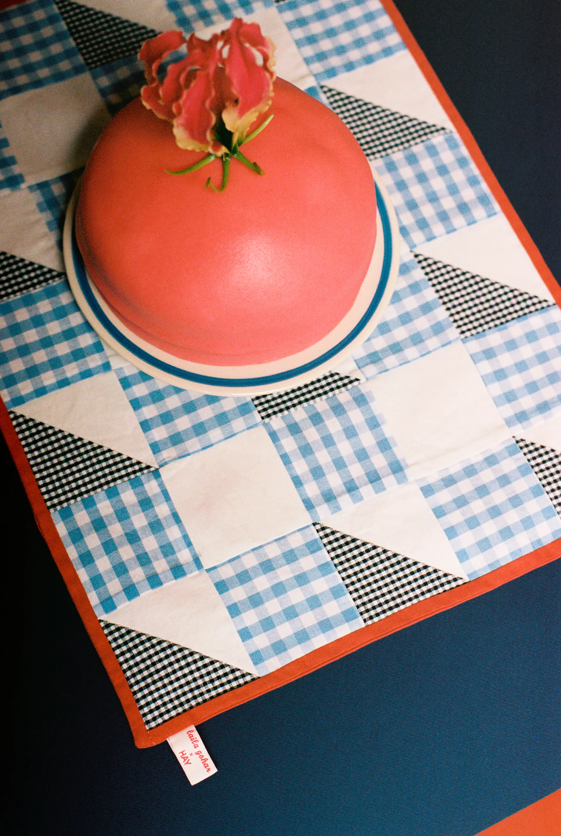 Set de table Sobremesa 31x45 cm, Check blue HAY