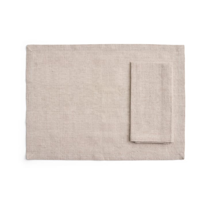 Sets de table/serviettes Tavolo, Lot de 4 - Soft beige - HAY