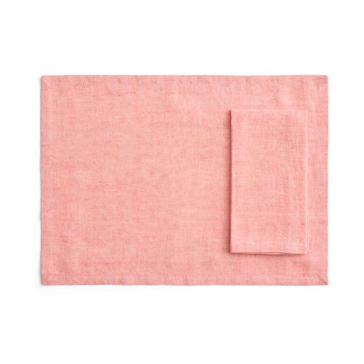 Sets de table/serviettes Tavolo, Lot de 4 - Soft coral - HAY