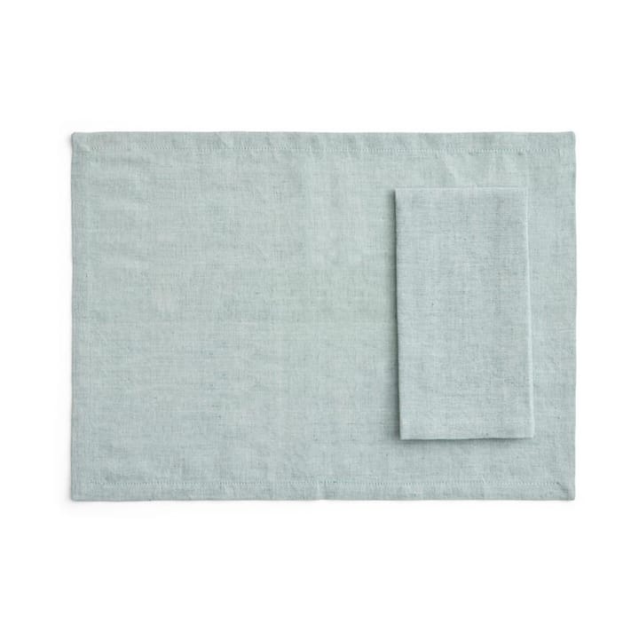 Sets de table/serviettes Tavolo, Lot de 4 - Soft green - HAY