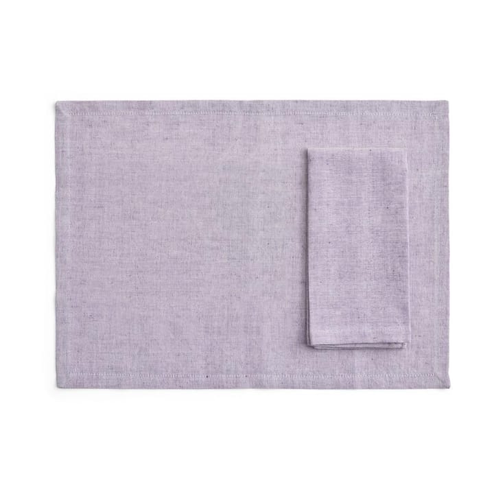 Sets de table/serviettes Tavolo, Lot de 4 - Soft purple - HAY